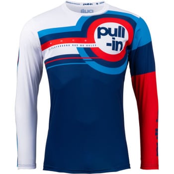 MAILLOT CROSS RACE NAVY/ROUGE