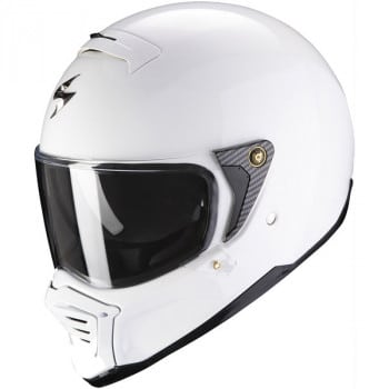 CASQUE EXO-FIGHTER SOLID BLANC